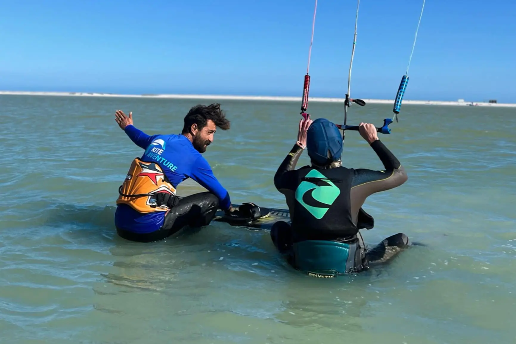 Apprentissage du Kitesurf